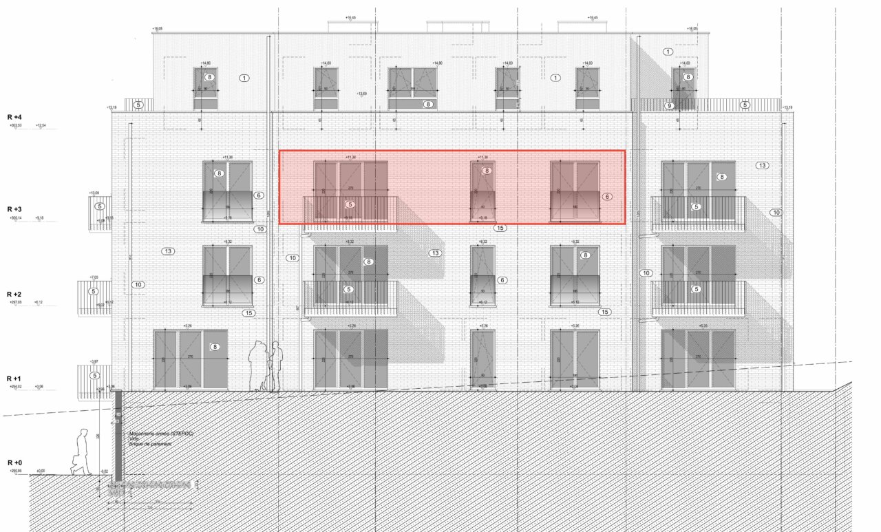 BERC Appt 3 2 façade 1