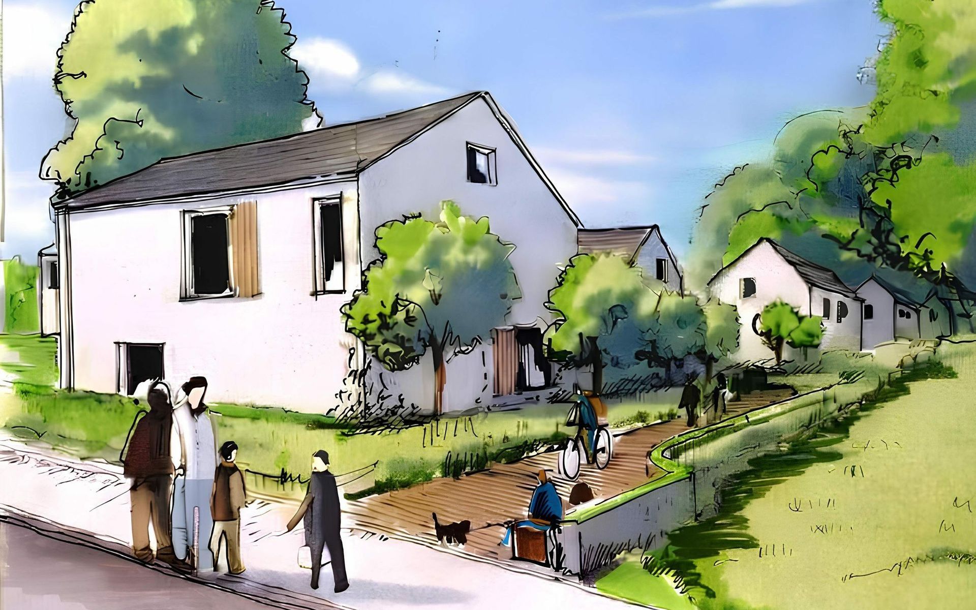 LIC Croquis dambiance maison unifamiliale
