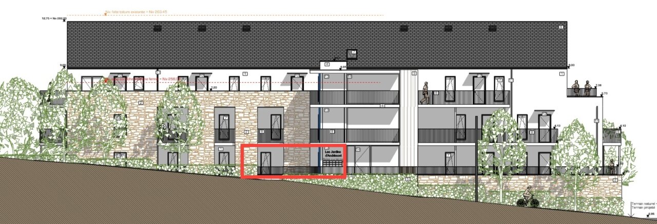 Appartement 0 C façade