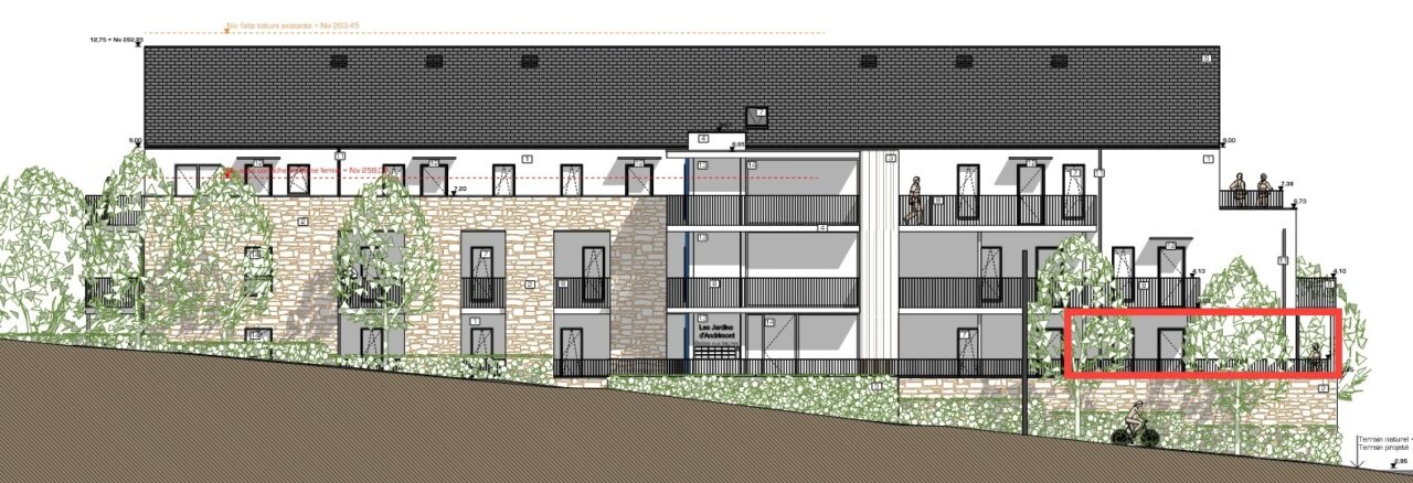 Appartement 0 F façade