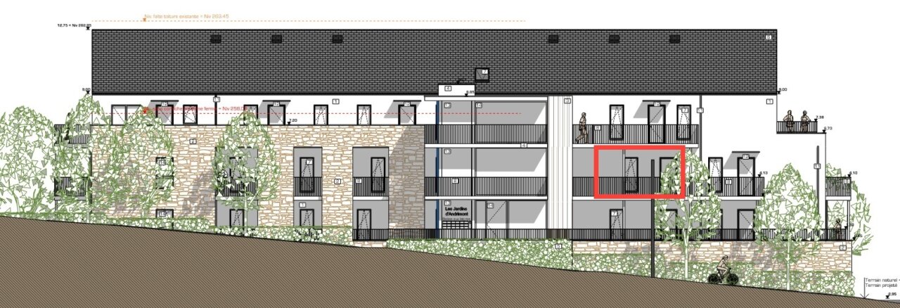 Appartement 1 E façade