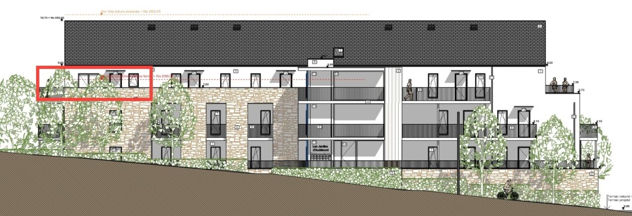 Appartement 2 A façade