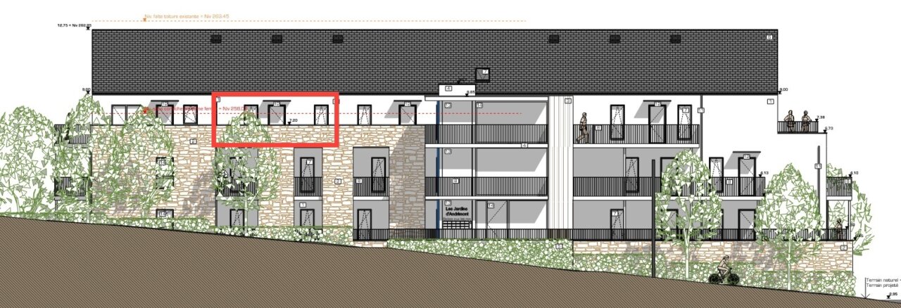 Appartement 2 B façade