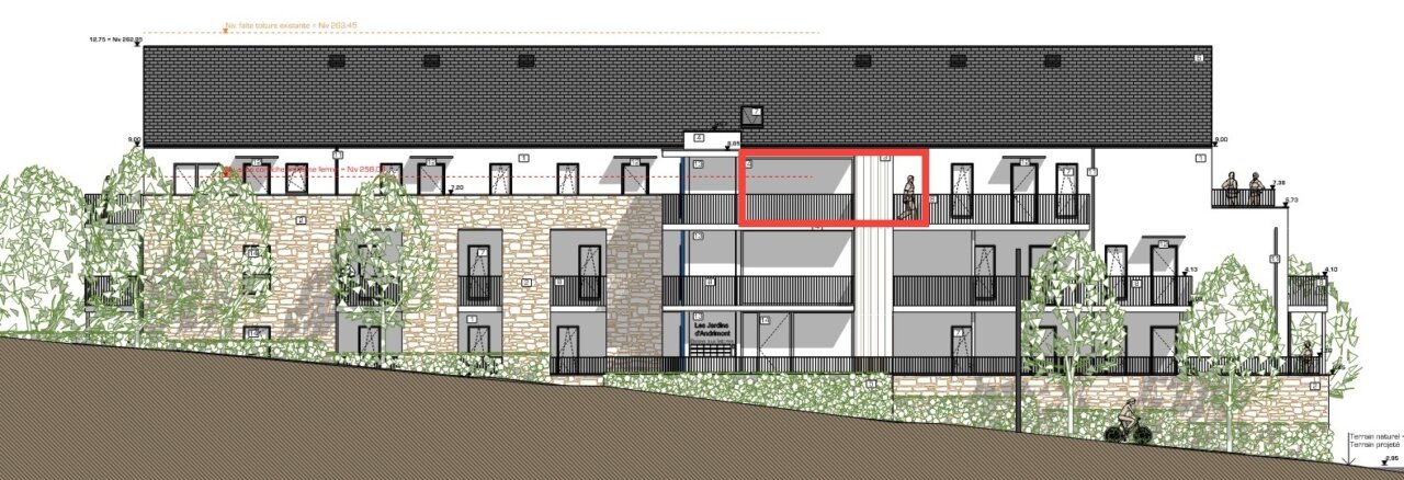 Appartement 2 D façade