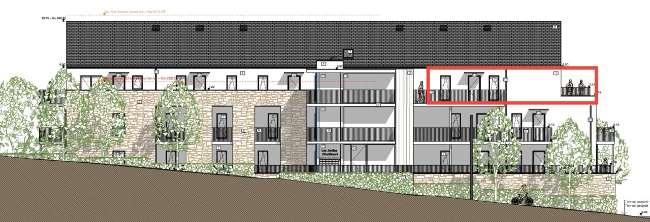 Appartement 2 E façade