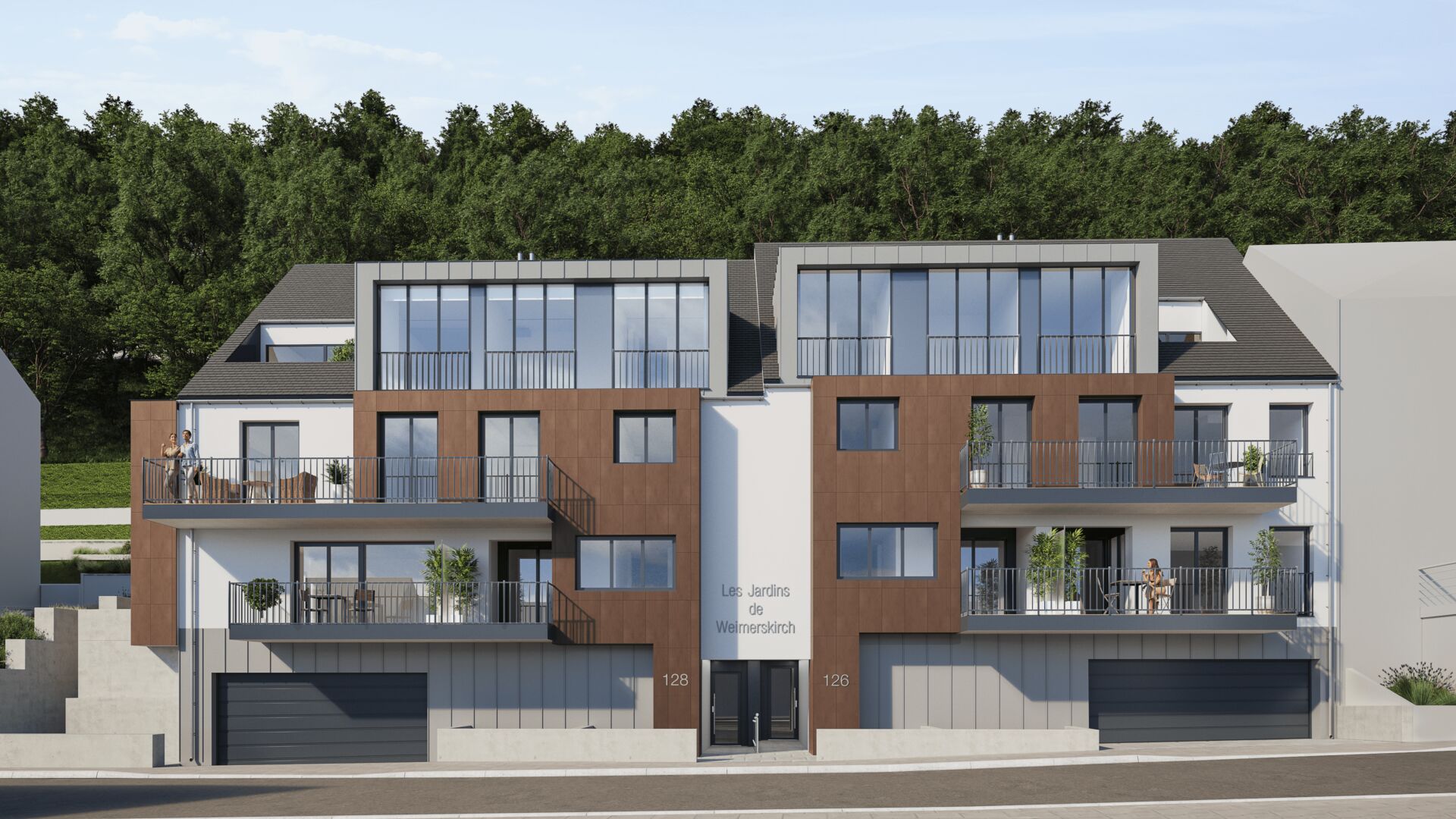 3D - façade avant