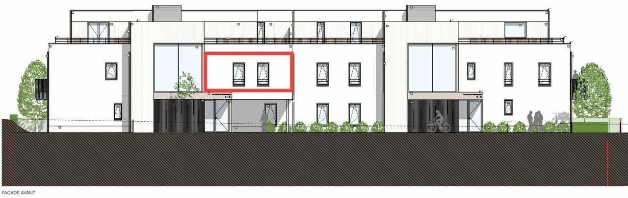 Appartement 1D-façade