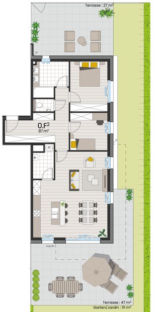 Appartement 0F sans cotations