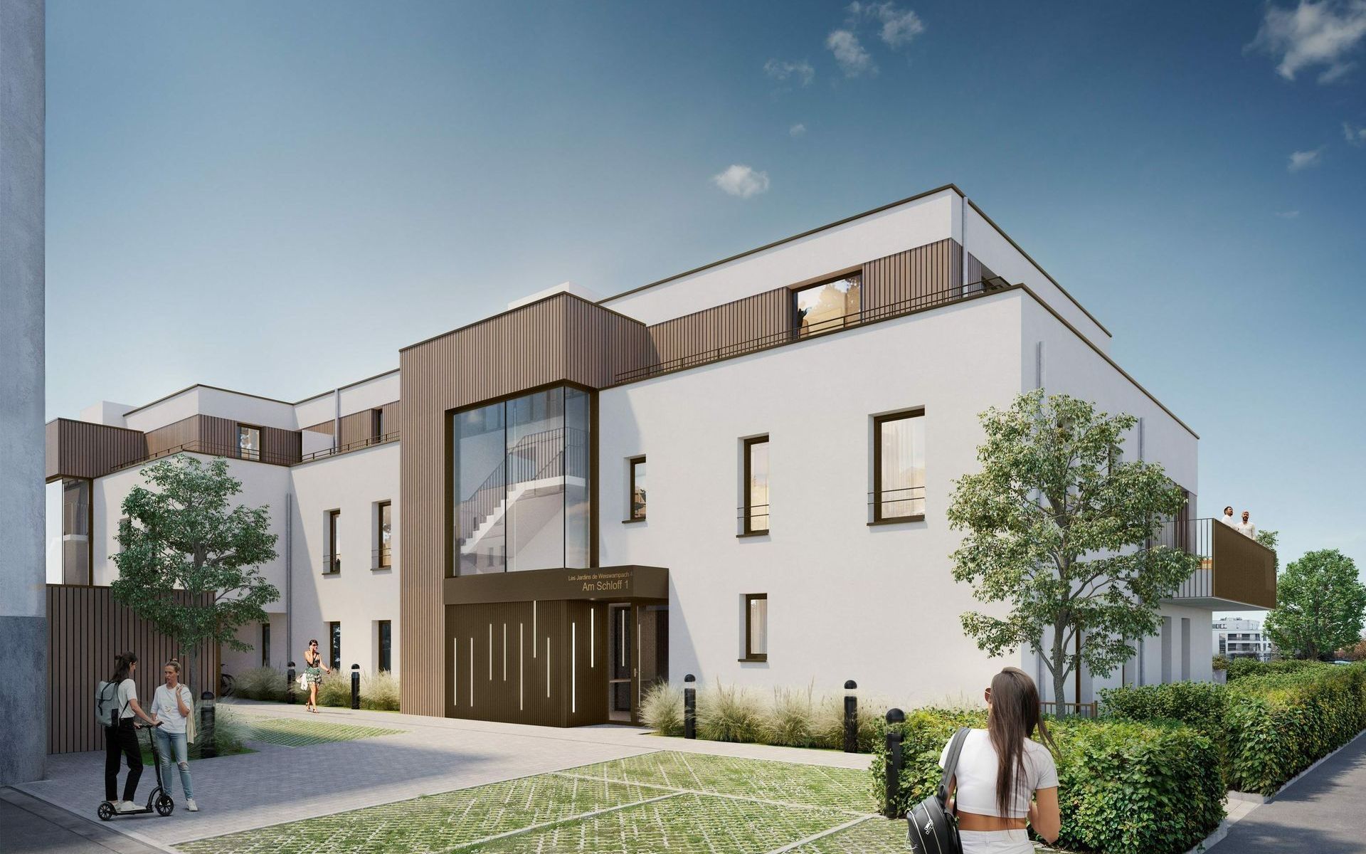 Vue avant - entrée N°1