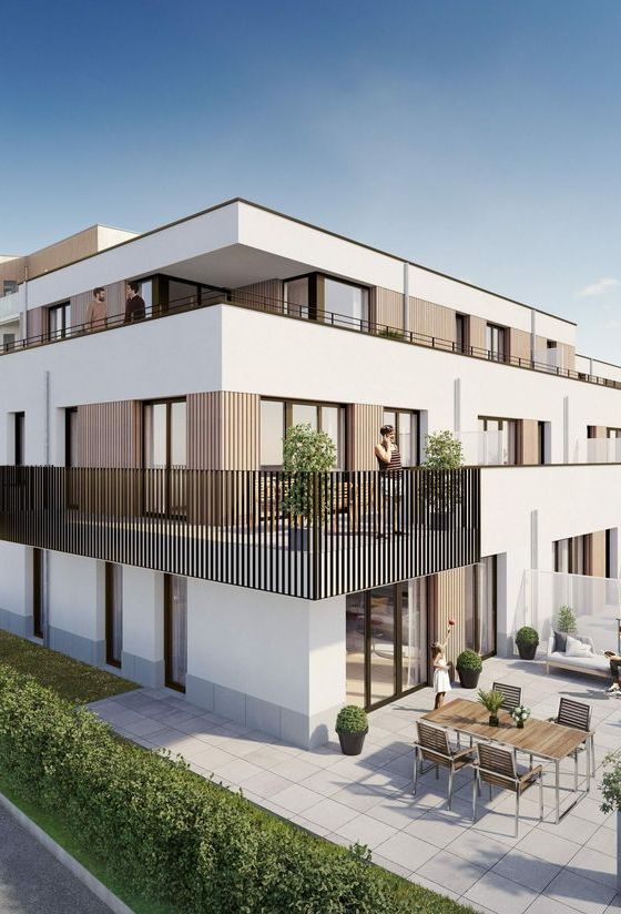 Vue arrière - appartement 0A